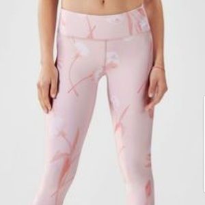 Pink floral legging Fabletics